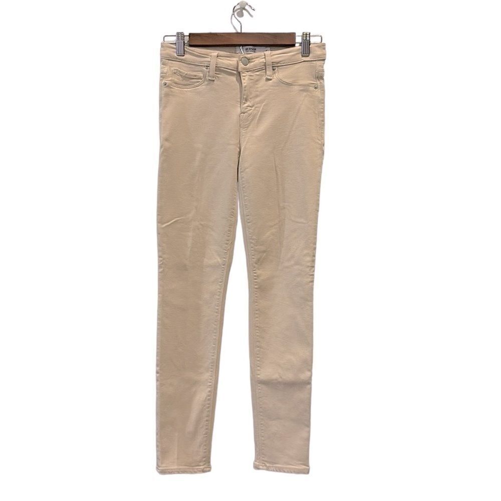 HUDSON JEANS 27 SKINNY FAWN BEIGE TALLY Stretch Jeans​​​​​​​​​​​​​​​​​​​​​​​​​​​